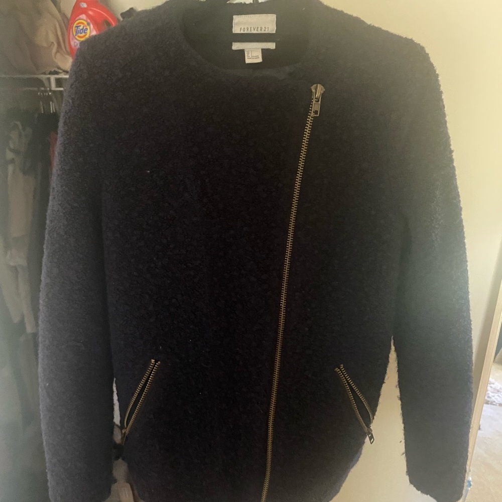 Navy blue coat